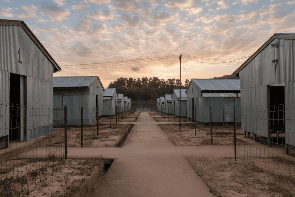 Some sections remain untouched or have undergone careful reconstruction to closely match their condition during wartime